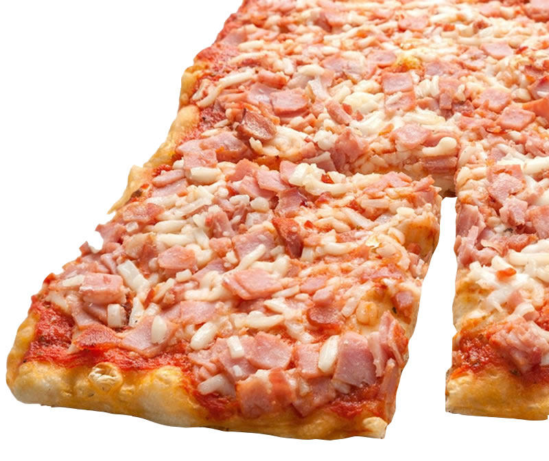 Pizza Retangular York & Bacon