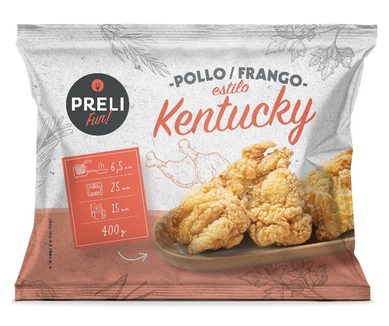 Gama Preli Frango estilo Kentucky (8 x 400gr)